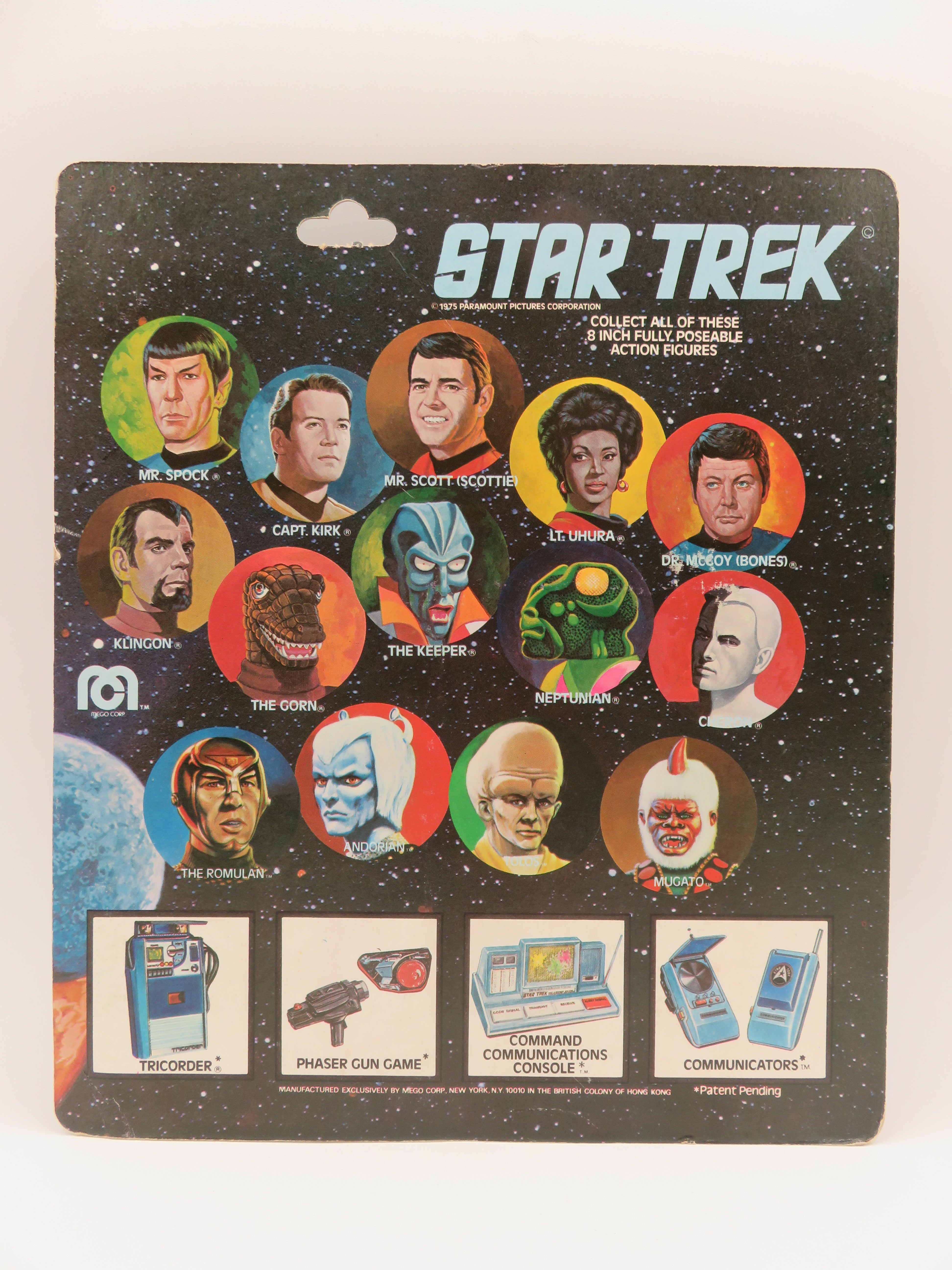 STAR TREK ALIENS Andorian 8" Action Figure - Mego Corp. (1976) Series 3 Vintage Toy